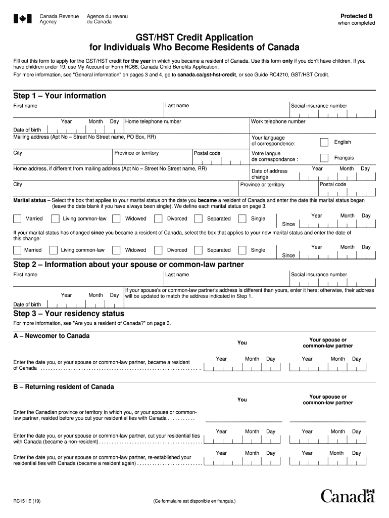  Get and Sign Rc151 Form Fill Out and Sign 2019-2024