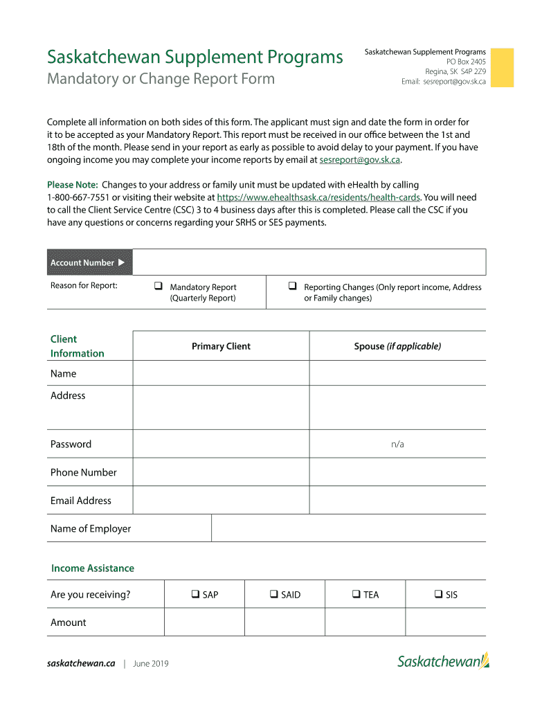 Rental Supplement  Form