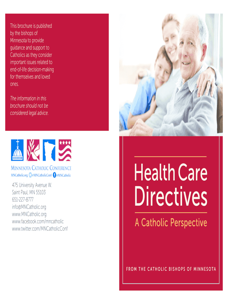 Get and Sign Catholic Health Care Directive Form