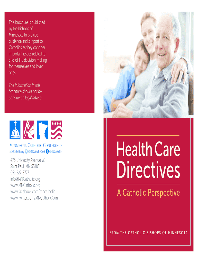 Catholic Health Care Directive Form