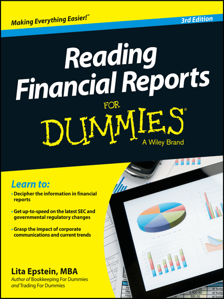 Reading Financial Reports for Dummies PDF  Form