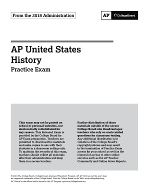 Ap Biology Practice Exam 2018 PDF Form - Fill Out and Sign Printable PDF  Template | signNow