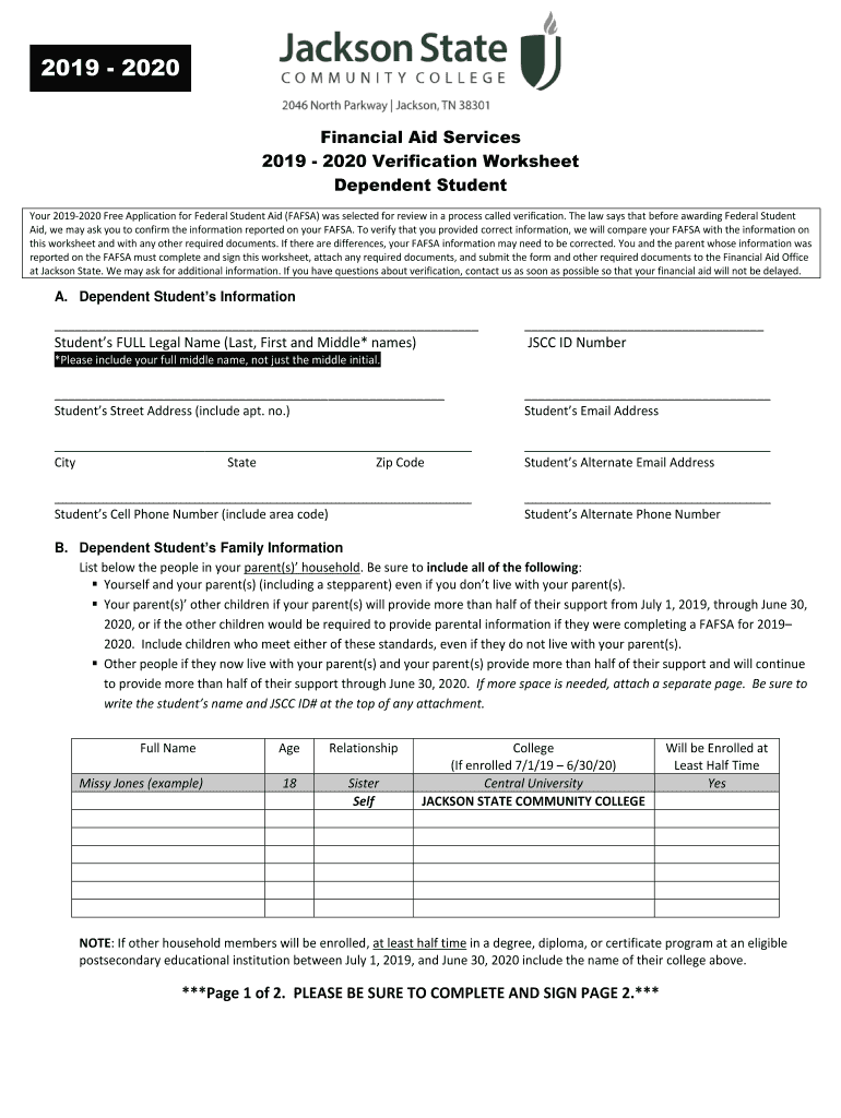  JSCC 04 05 Catalog Jackson State Community College 2019