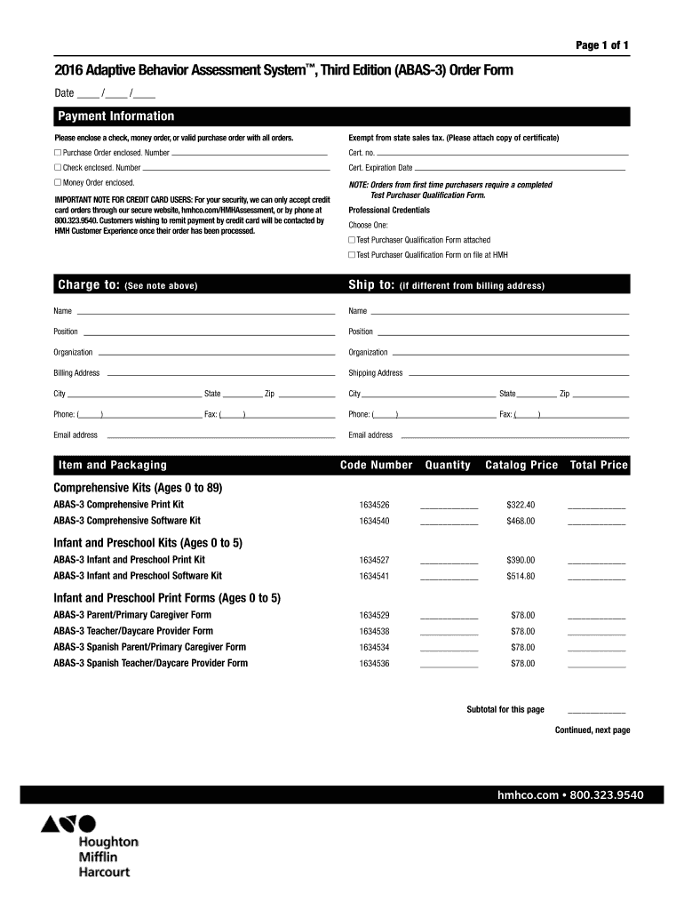 Abas 3 Questions PDF  Form