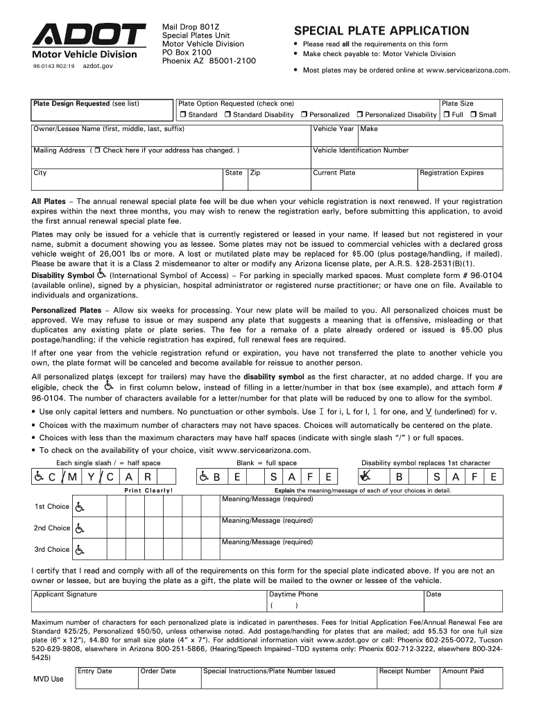  Plate Refund Frequently Asked Questions ServiceArizona 2019-2024