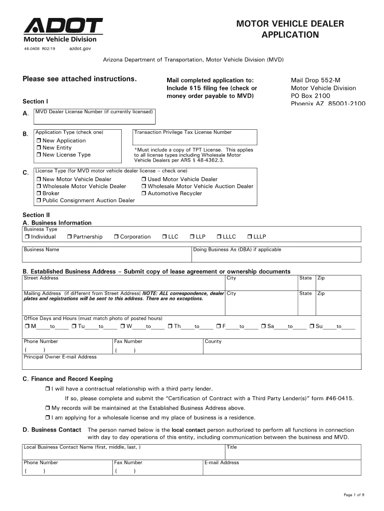 Transporter RegistrationDepartment of Revenue  Form