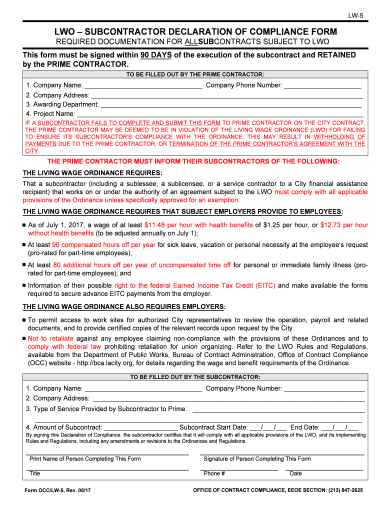 Download Sub Subcontractor Agreement VentanaDesign  Form