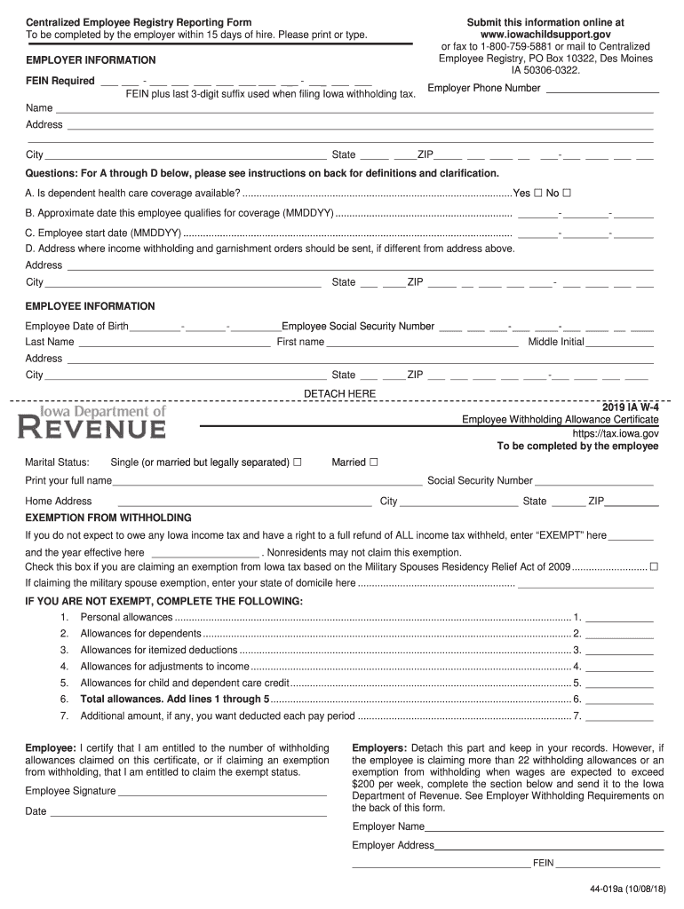  Iowa W4 2019
