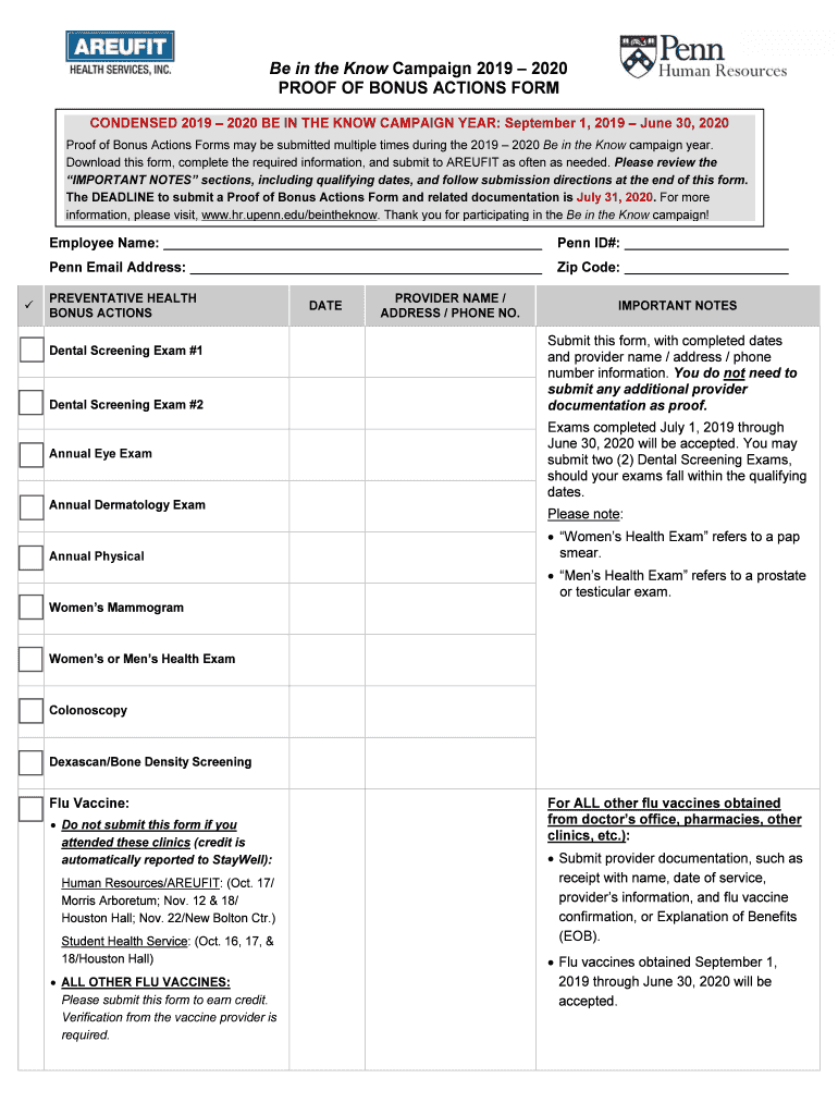  Proof Bonus 2019-2024