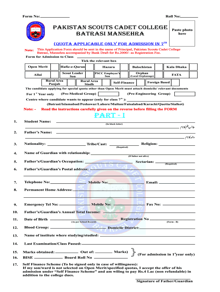 Psccb  Form