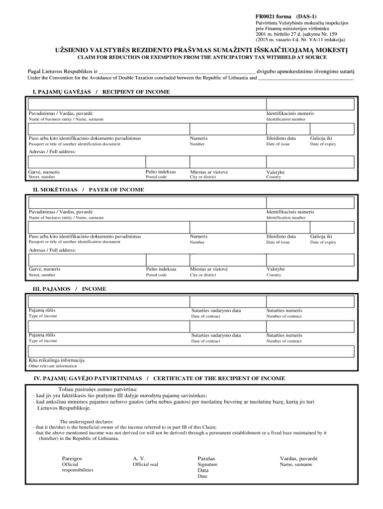 Fr0021  Form