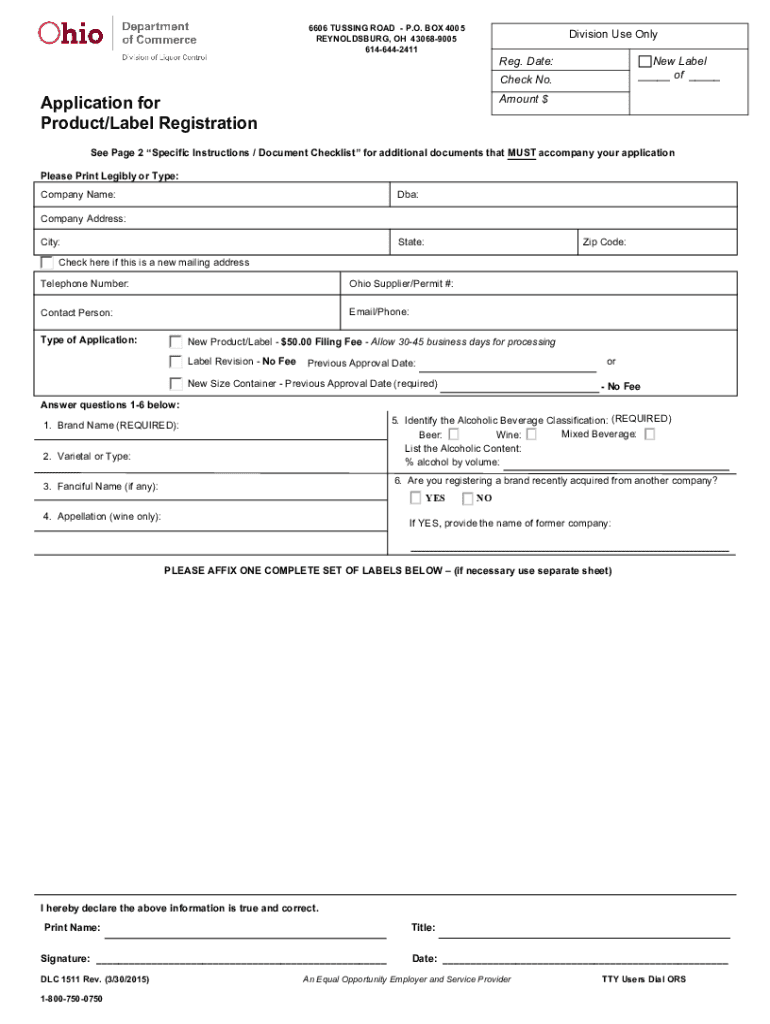  Label Registration 2015-2024