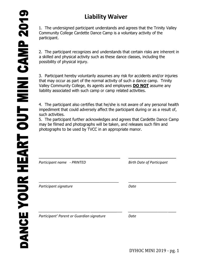 Application for Cardetts  Form