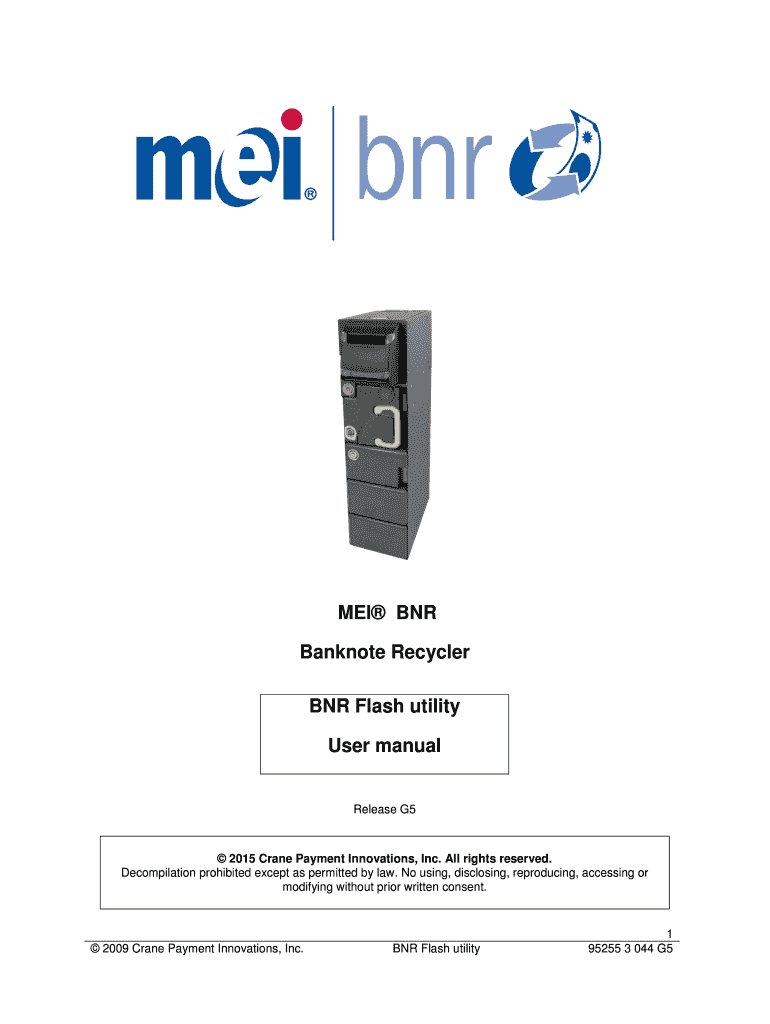 Mei Bnr Service Manual  Form