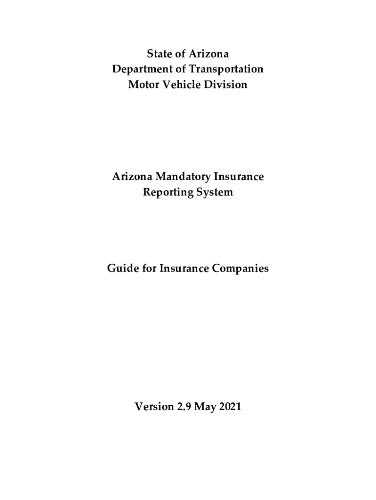 State of Arizona Department of Transportation Moto  Form