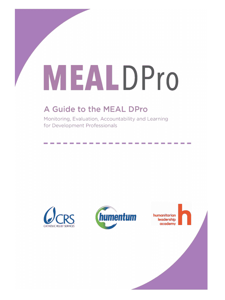 Meal Dpro PDF  Form