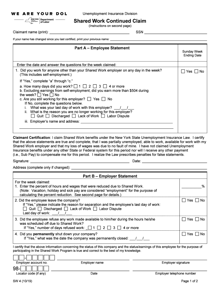 Continued Claim Form CA Receive, EDD, Fill, Money Unemployment