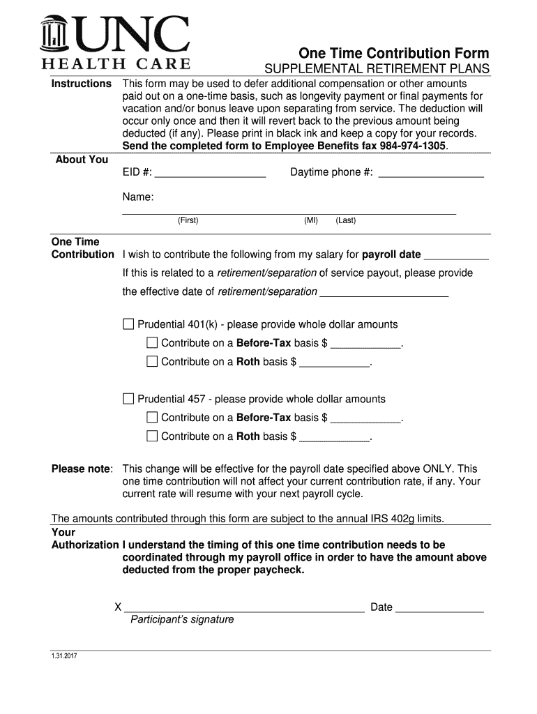 Get and Sign Nc One Time 2017-2022 Form