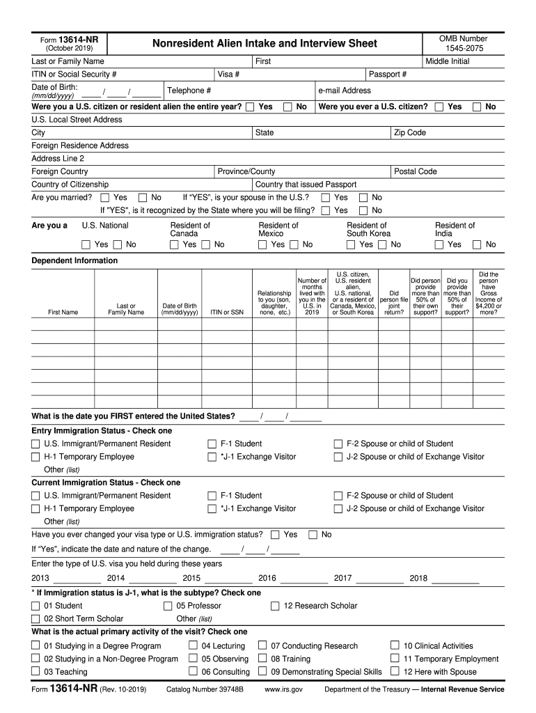 13614 Nr  Form