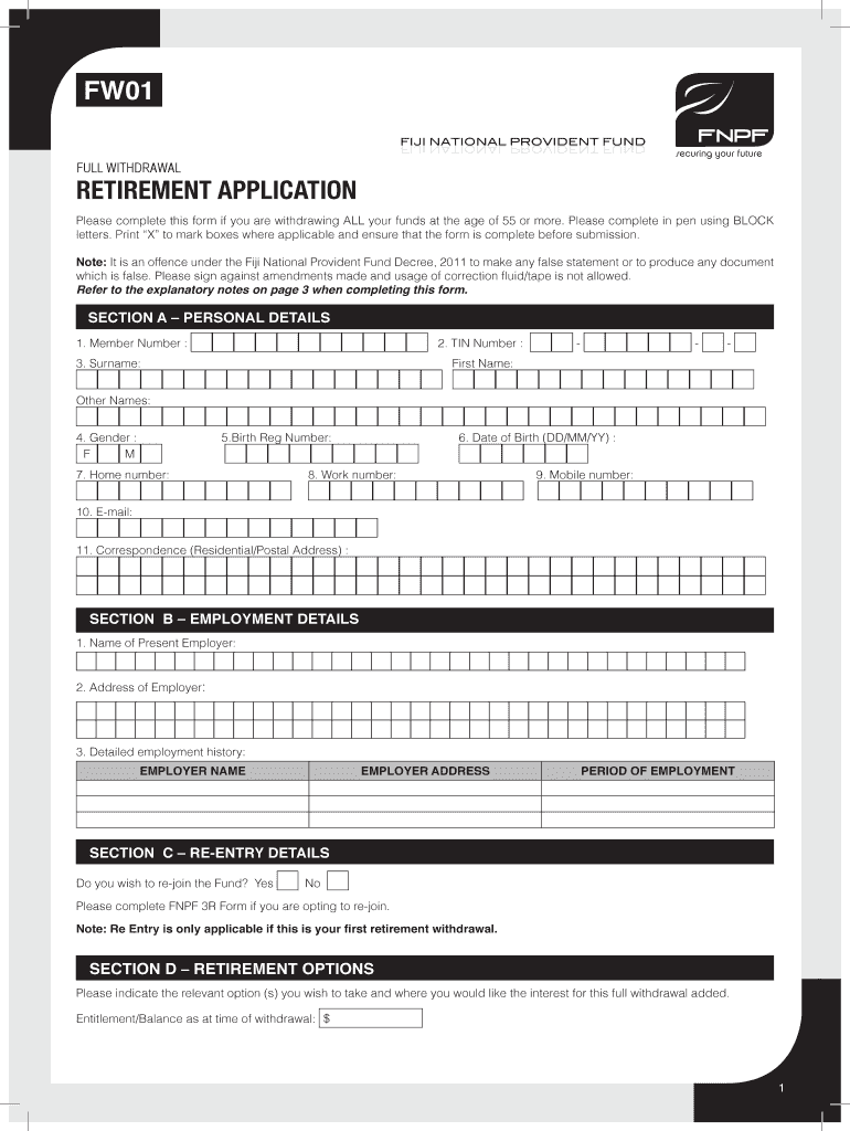 Fnpf App  Form