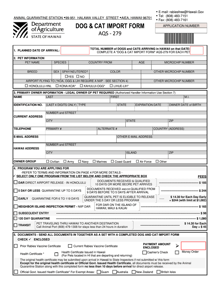 Aqs 279  Form