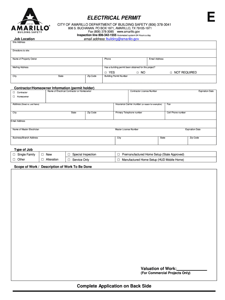 Contact UsCity of Amarillo, TX Amarillo Gov  Form