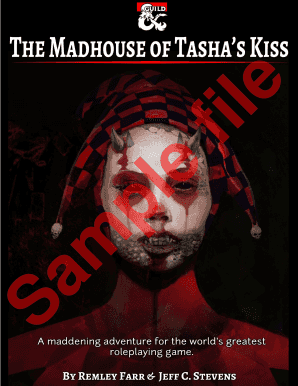 The Madhouse of Tasha&#039;s Kiss Download PDF  Form