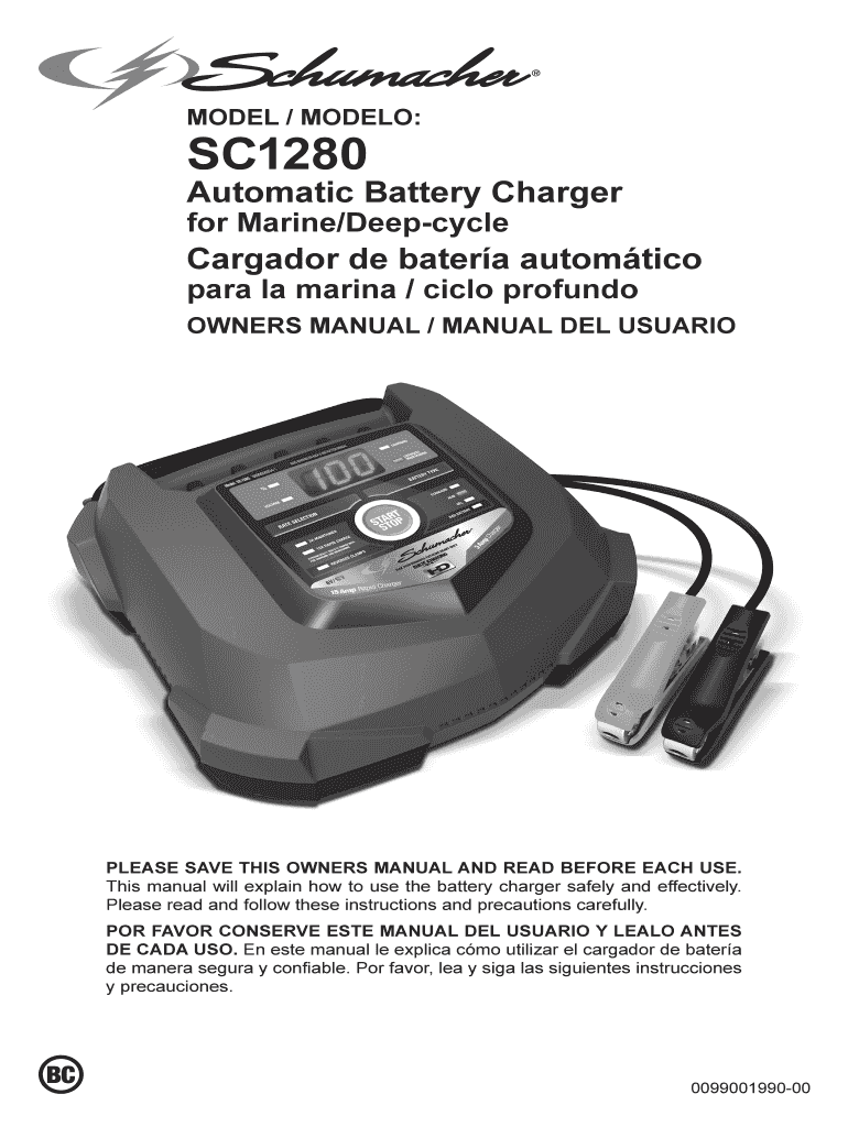 Schumacher Sc1280 Manual  Form