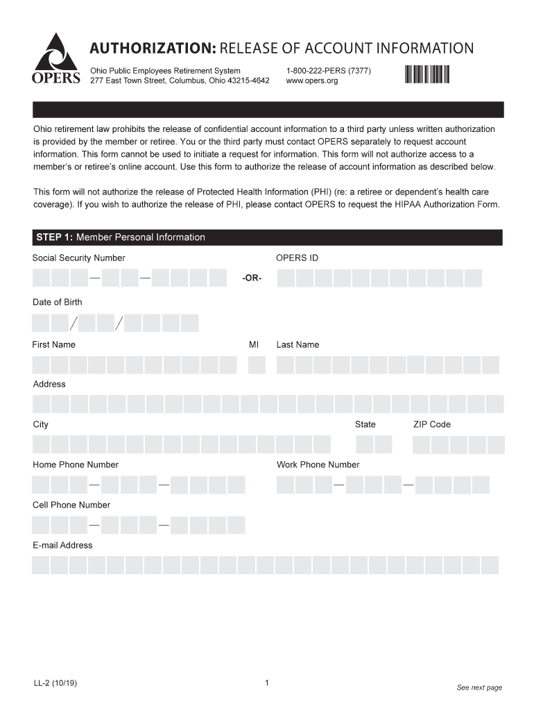 Change Request Form OPERS