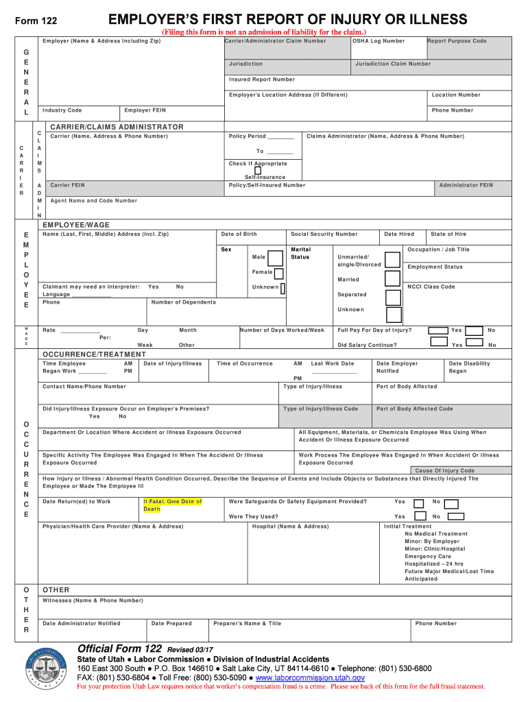  Utah 122 2017-2024