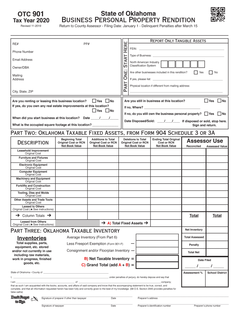 Otc 901  Form