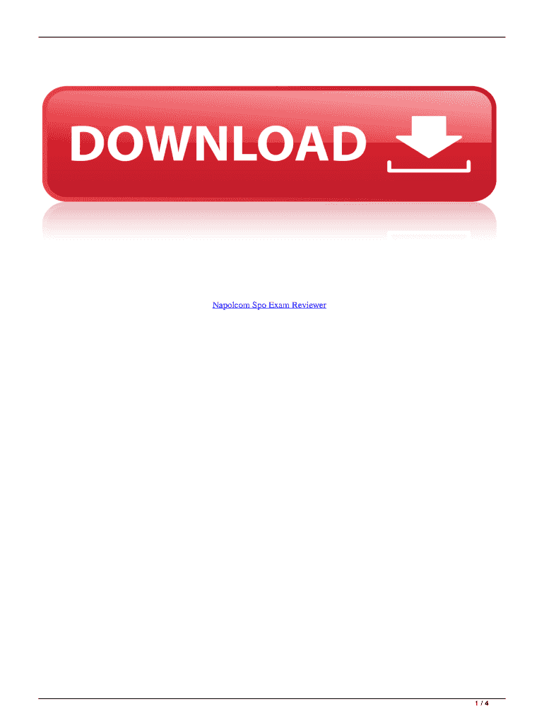Napolcom Exam Reviewer PDF  Form