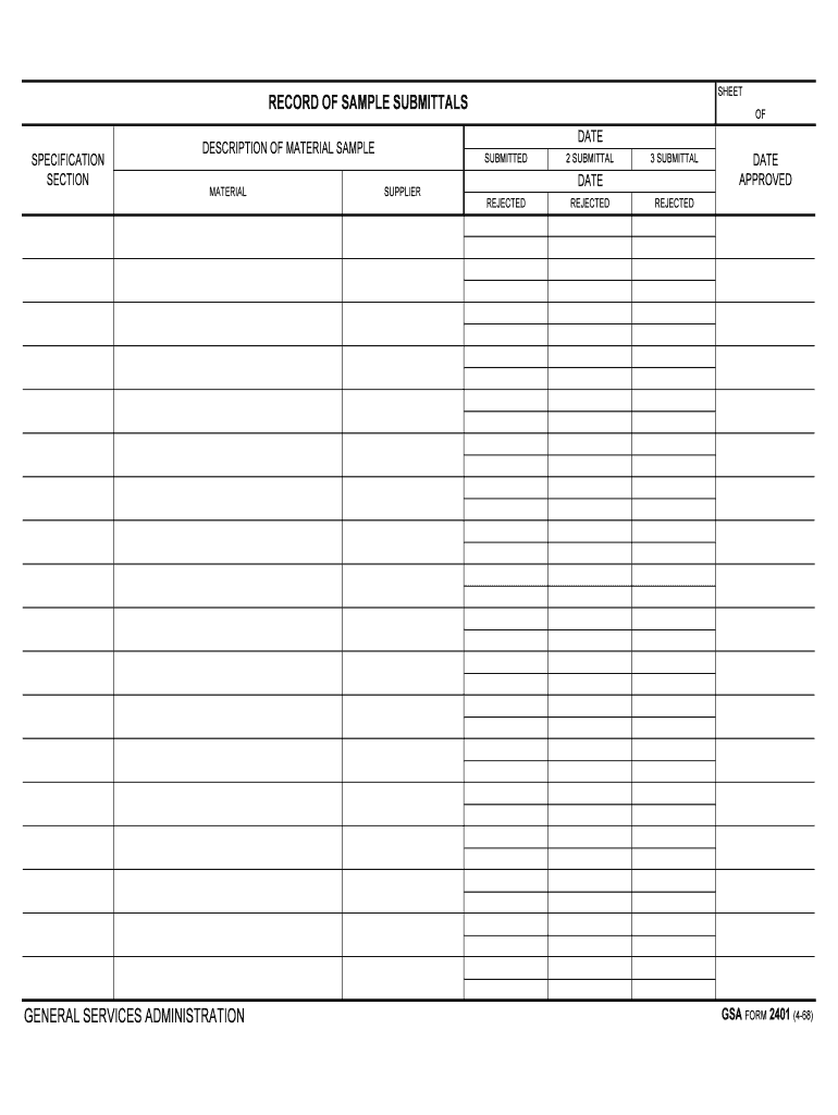 Submittal Procedures  Northwestern University  Form