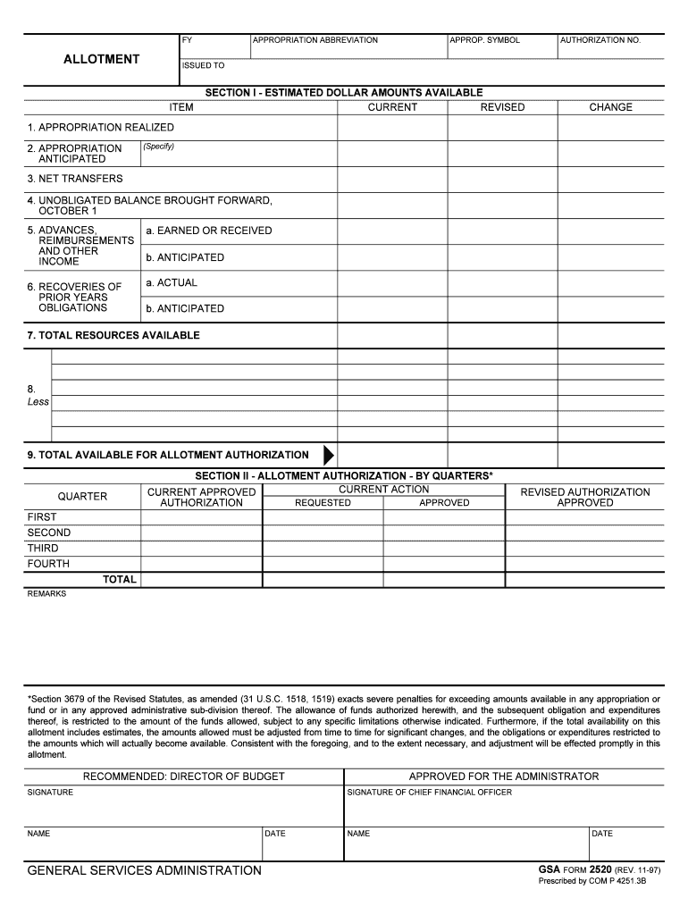 Budgetary Accounting  Government Accountability Office  Form