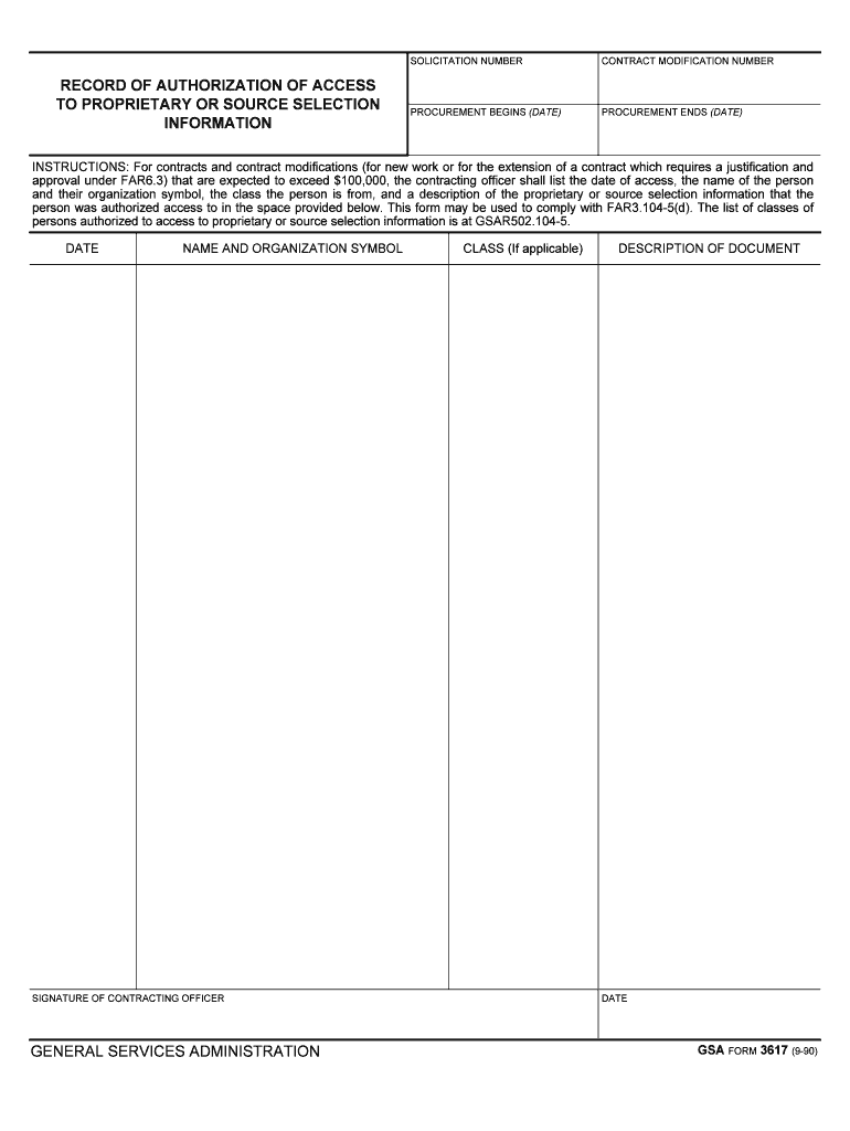 To PROPRIETARY or SOURCE SELECTION  Form