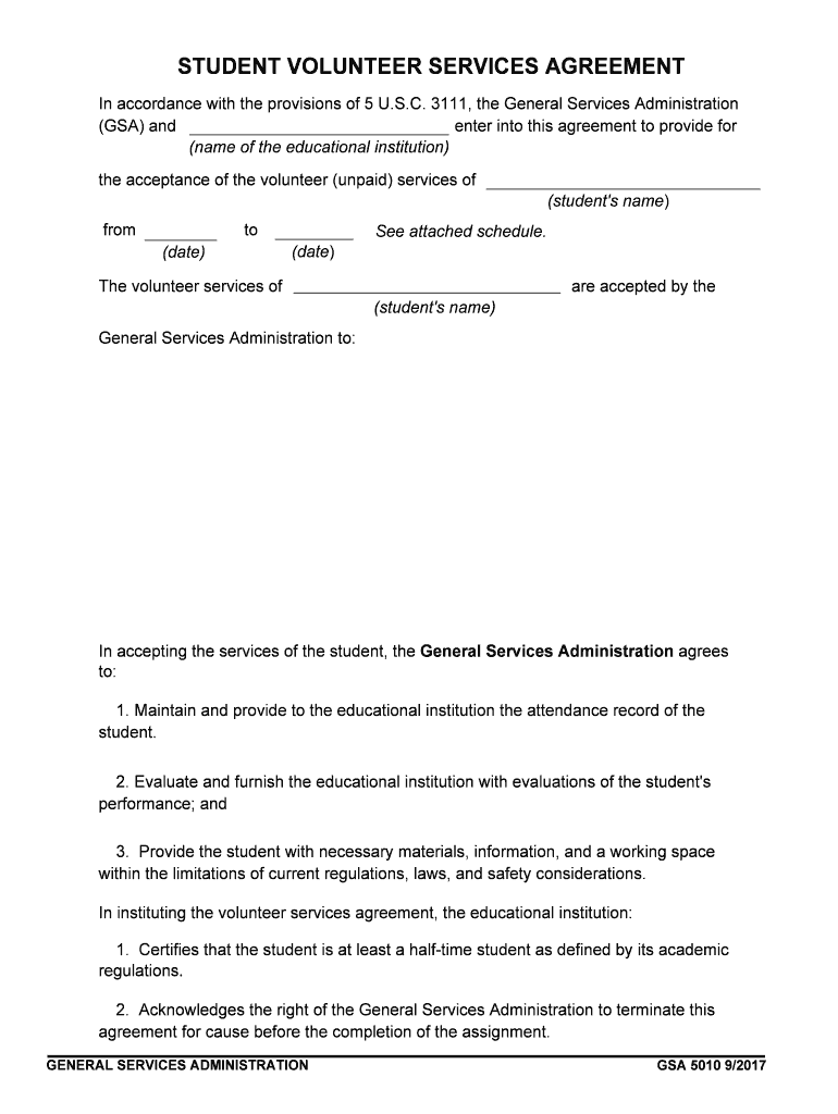 5 U S Code3111  Acceptance of Volunteer ServiceU S  Form