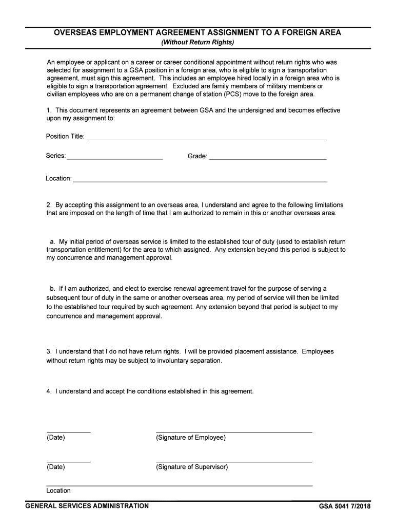 Without Return Rights  Form