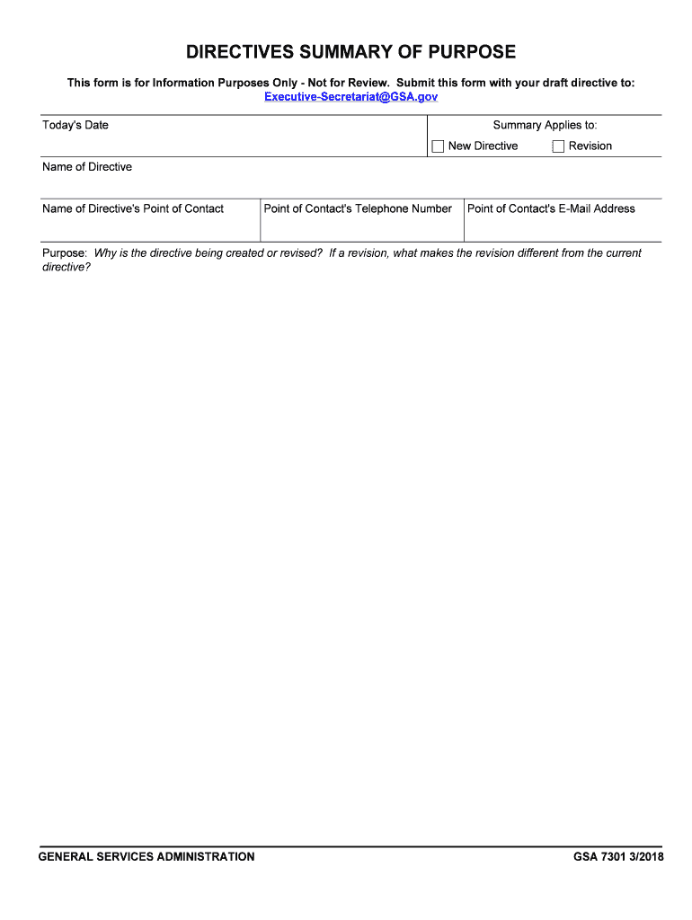 Director  GPO Gov  Form