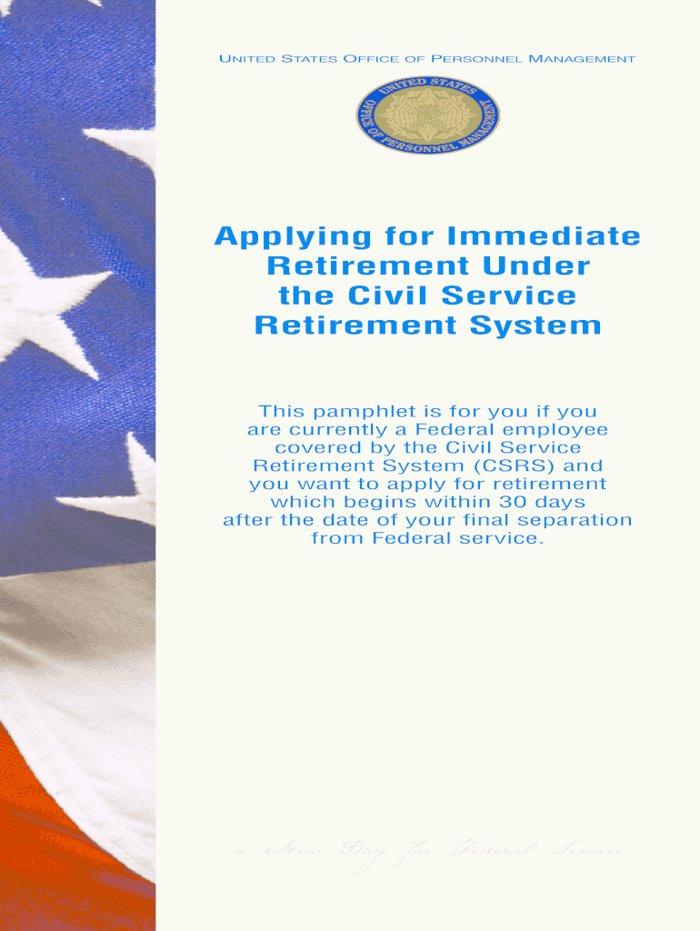Get and Sign Retirement under  Form