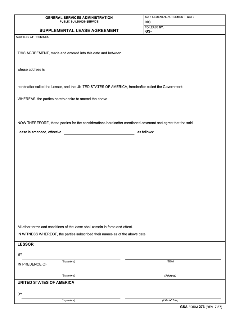 SUPPLEMENTAL AGREEMENT DATE  Form