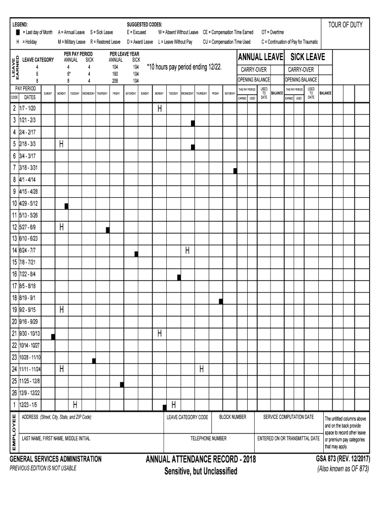 PER LEAVE YEAR  Form