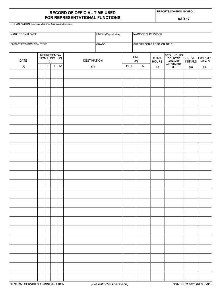 Official Time Usage in the Federal Government FY2016  OPM  Form