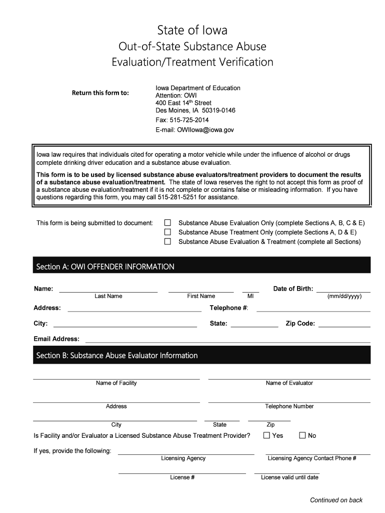  State of Iowa Department of Inspections & Appeals 2019-2024