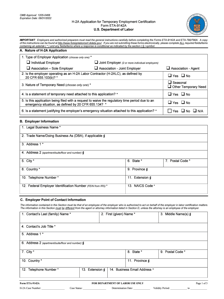 Form 9142a