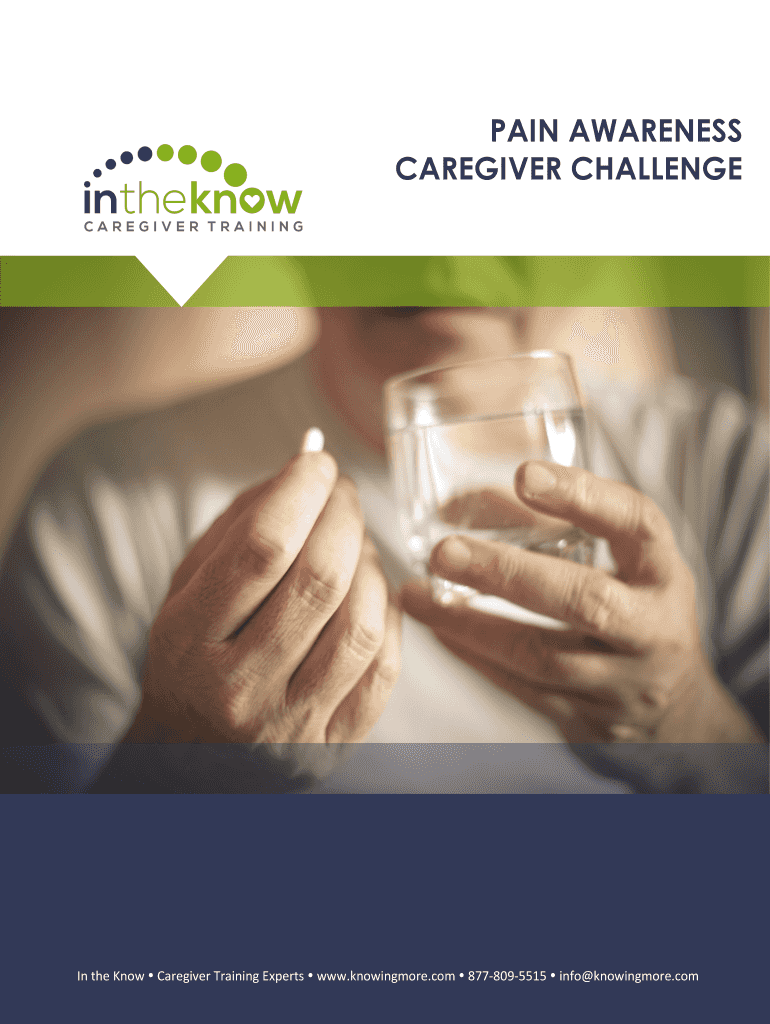 In the Know Caregiver Training PDF  Form