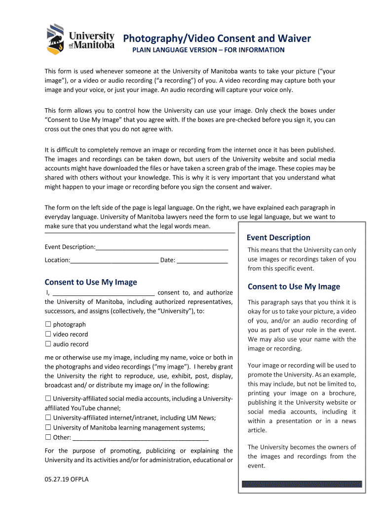 CHURCH of the ROCK ACTIVITY RELEASE FORM Parent