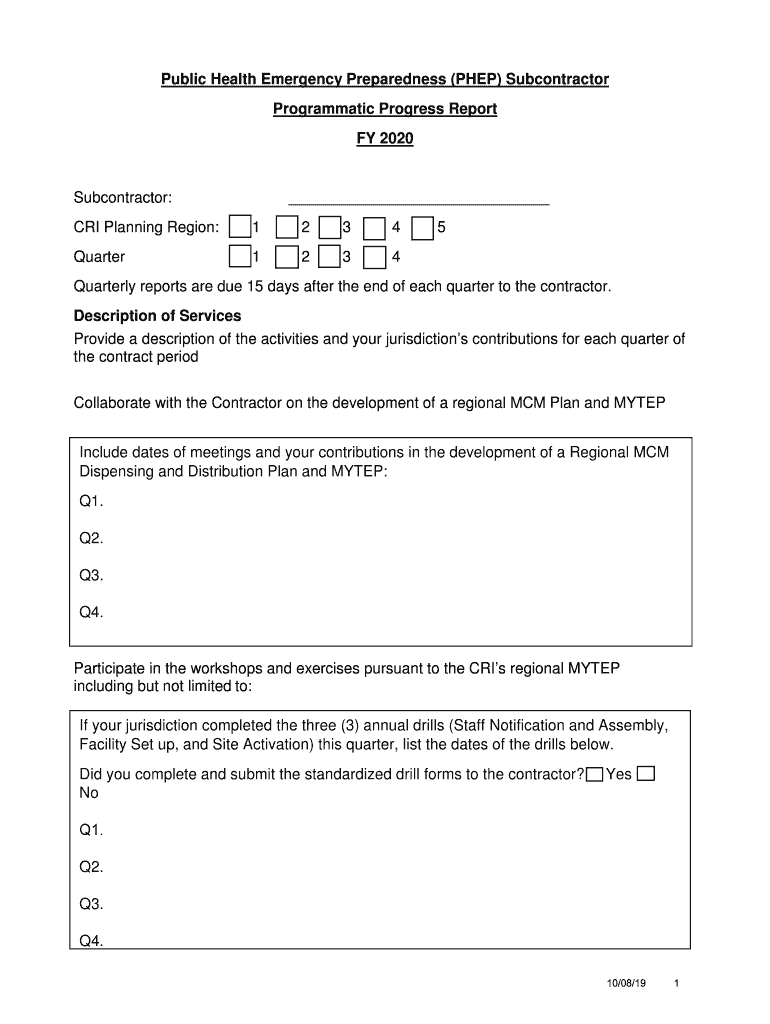  Budget Period 1 Supplemental Massachusetts Department of 2020