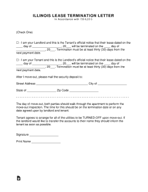 illinois lease agreement fill out and sign printable pdf template signnow