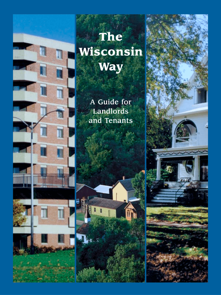  LandlordTenant Guide from the Wisconsin Department of 2005