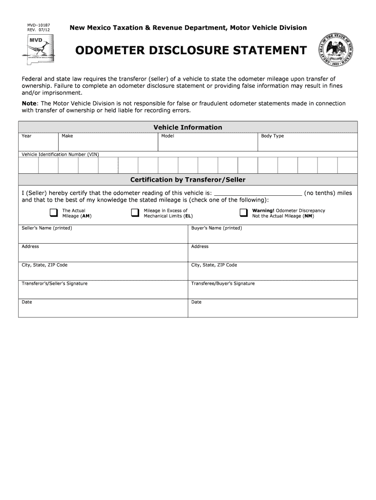  Form 10187 2012-2024